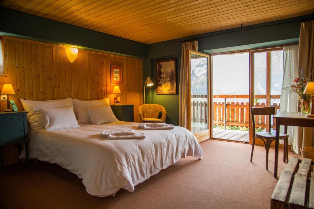 Plein Ciel - Hotel D'Altitude A 1800M Champéry Habitación foto